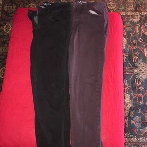Two Pairs American Eagle Pants